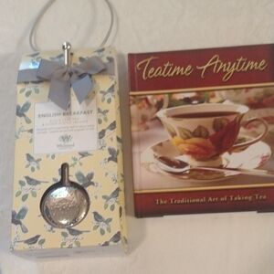 English Breakfast Tea Set with Teatime Anytime Book